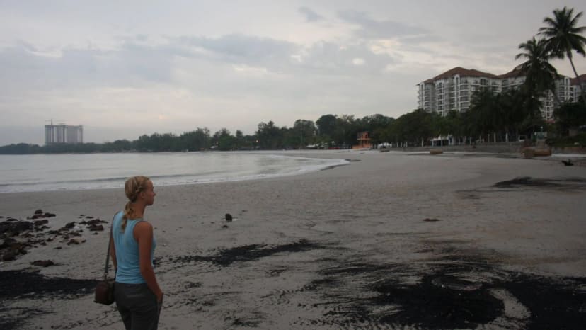 Rytas Port Diksono pakrantėje
