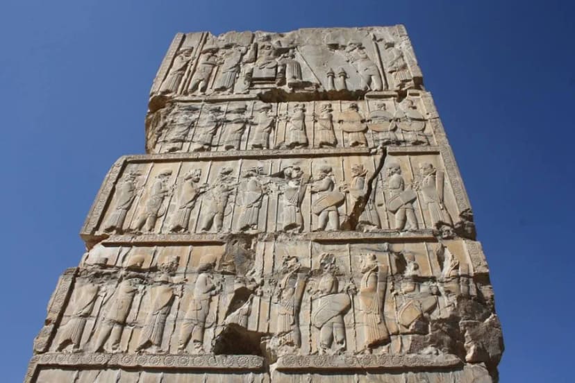 Persepolio akmens reljefas