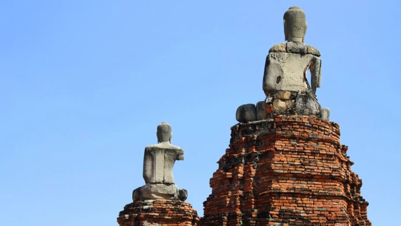 Budos statula Wat Chaiwatthanaram šventykloje